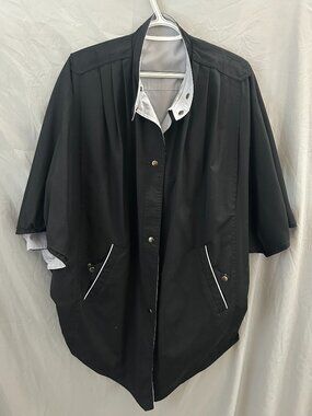 Vintage Reversible Poncho Jacket by Winterset One Size Fits All